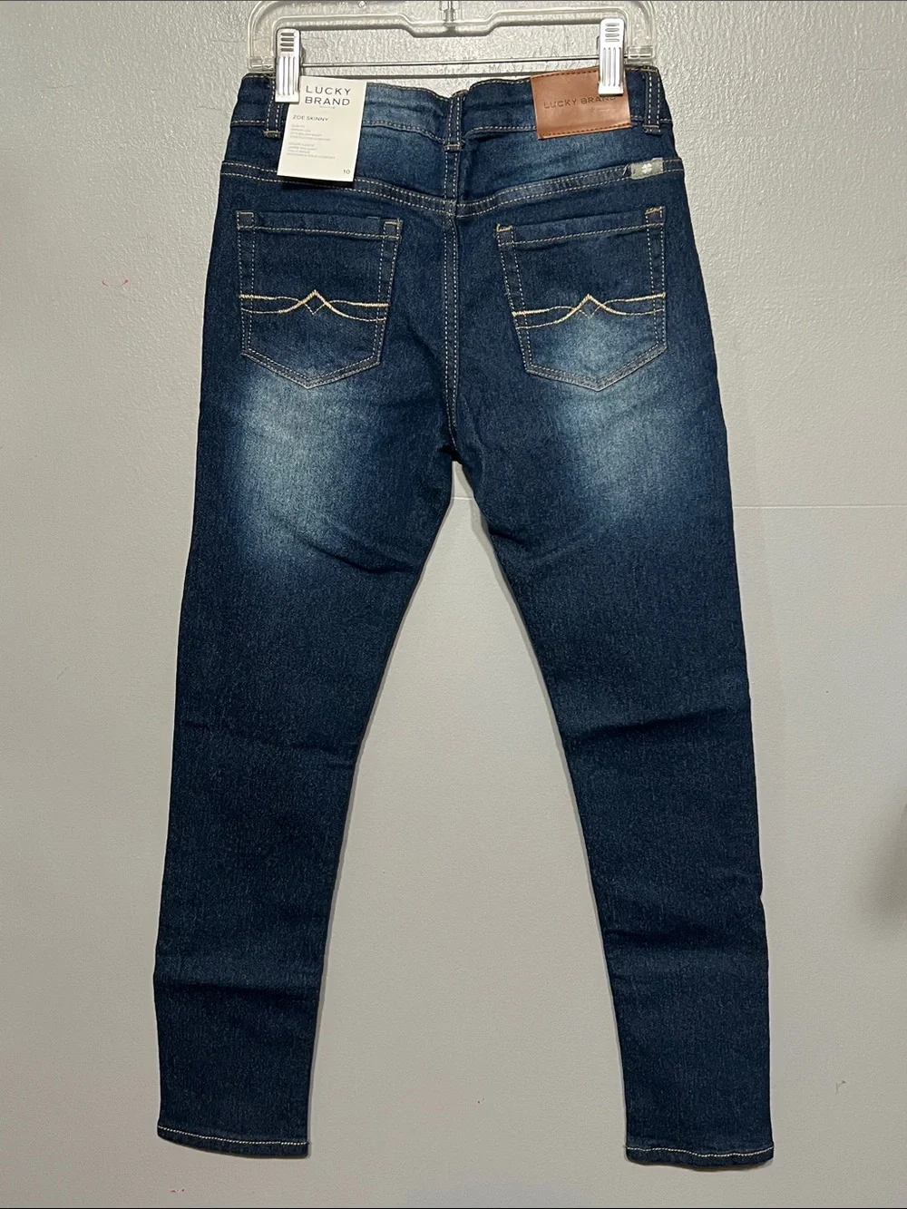 Lucky Brand Zoe Skinny Leg Jeans - Barrier Wash Girl’s Size 10